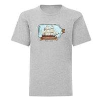 Тениска "Кораб в бутилка" (детска) - small - 7