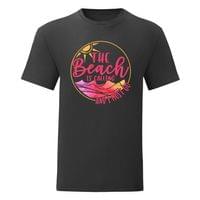 Мъжка тениска "The Beach Is Calling" - small - 7