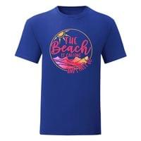 Мъжка тениска "The Beach Is Calling" - small - 9