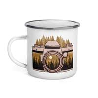 Емайлирано канче "Пейзажна фотография" - small - 2