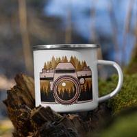 Емайлирано канче "Пейзажна фотография" - small - 0