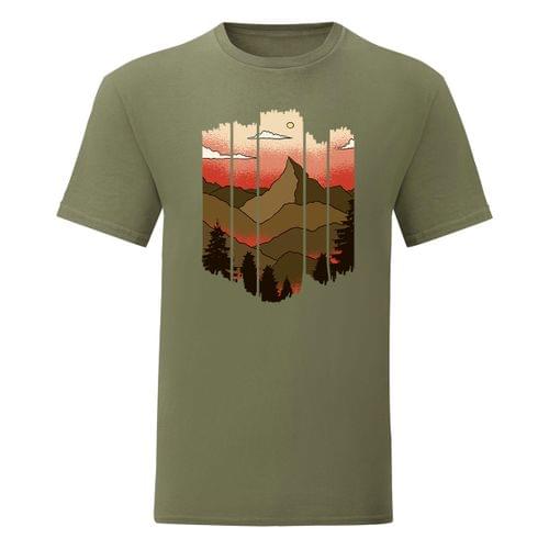 Мъжка тениска &amp;quot;Mountain Landscape&amp;quot; - 1