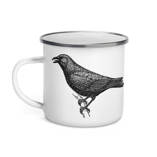 Емайлирано канче "Американска врана" - 2