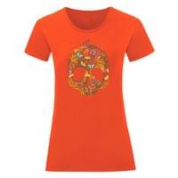 Дамска тениска "Skull Flower" - small - 5