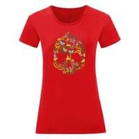 Дамска тениска "Skull Flower" - small - 8