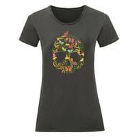 Дамска тениска "Skull Flower" - small - 11