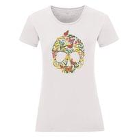 Дамска тениска "Skull Flower" - small - 12