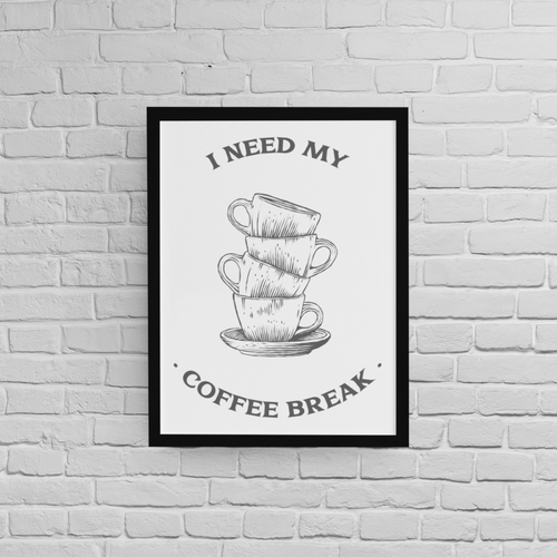 Постер с рамка "Coffee Break" - 2