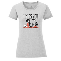 Тениска "Miss You" (дамска) - small - 8