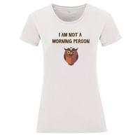 Тениска "Not A Morning Person" (дамска) - small - 8