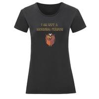 Тениска "Not A Morning Person" (дамска) - small - 13