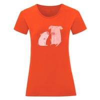 Тениска "Двете прасенца" (дамска) - small - 13