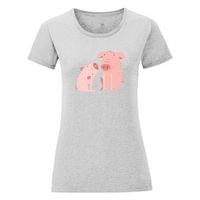 Тениска "Двете прасенца" (дамска) - small - 15