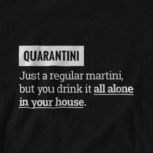 Мешка "Quarantini" - 2