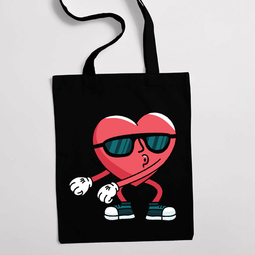 Eко чанта &amp;quot;Heart Flossing&amp;quot; - 1