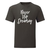 Мъжка тениска "Never stop dreaming" - small - 12