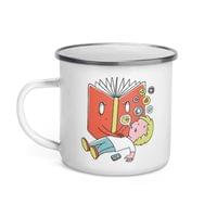 Емайлирано канче "Книжна подкрепа" - small - 1