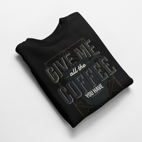 Ватирана блуза "Give Me Coffee" - small - 7 Ватирана блуза "Give Me Coffee" - small - 7