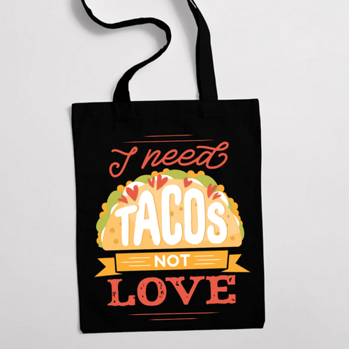 Eко чанта &amp;quot;I Need Tacos&amp;quot; - 1
