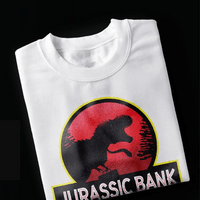 Мъжка тениска "Jurassic Bank" - small - 0