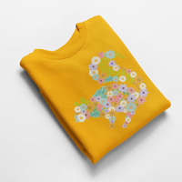 Ватирана блуза "Squirrel Flower" - small - 6
