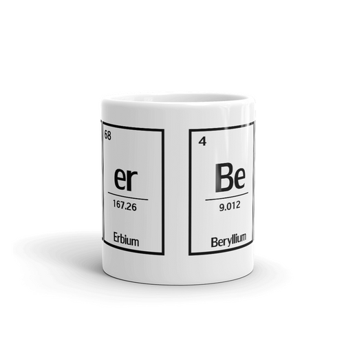 Чаша "Химични елементи: Beer" - 2
