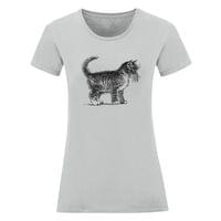 Тениска "Котенце" (дамска) - small - 1