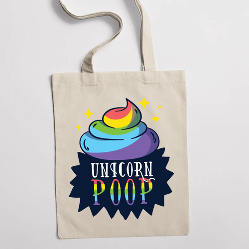 Eко чанта &amp;quot;Unicorn Poop&amp;quot; - 1