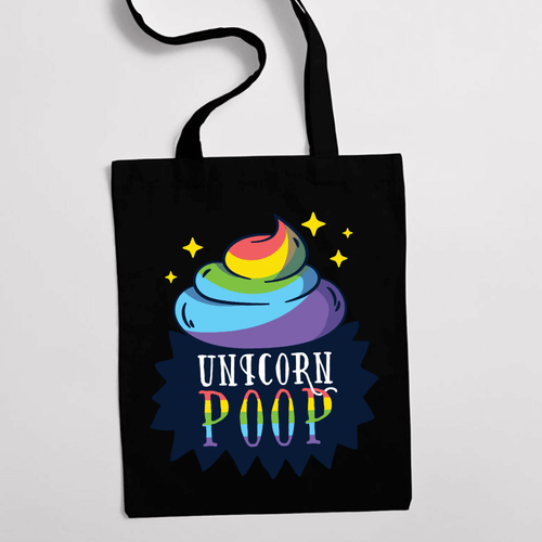 Eко чанта "Unicorn Poop" - 2