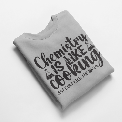Ватирана блуза "Chemistry Is Like Cooking" - 2