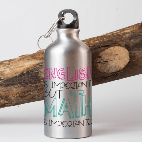 Метална бутилка &amp;quot;English vs. Math&amp;quot; - 1