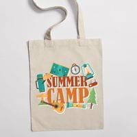 Eко чанта "Summer Camp" - small - 1