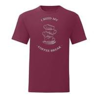 Мъжка тениска "Coffee Break" - small - 5