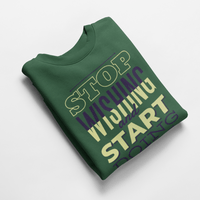 Ватирана блуза "Start Doing" - small - 0