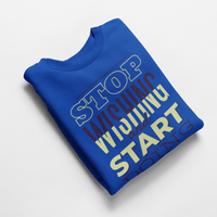 Ватирана блуза "Start Doing" - small - 3