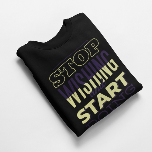Ватирана блуза "Start Doing" - 2