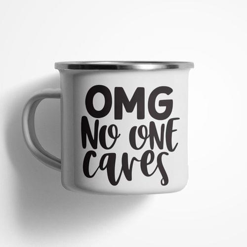 Емайлирано канче &amp;quot;No One Cares&amp;quot; - 1