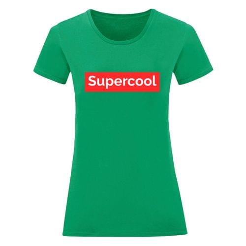 Дамска тениска "Supercool" - 2