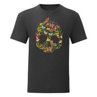 Мъжка тениска "Skull Flower" - small - 1