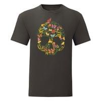 Мъжка тениска "Skull Flower" - small - 4
