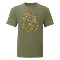 Мъжка тениска "Skull Flower" - small - 6