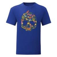 Мъжка тениска "Skull Flower" - small - 7