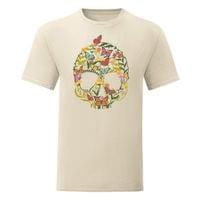 Мъжка тениска "Skull Flower" - small - 11