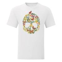 Мъжка тениска "Skull Flower" - small - 16