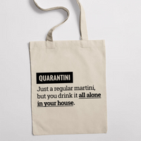 Eко чанта "Quarantini" - small - 0