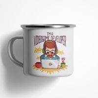 Емайлирано канче "Game Developer" - small - 0