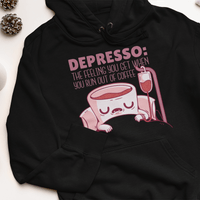 Дамска худи рокля "Depresso" - small - 0