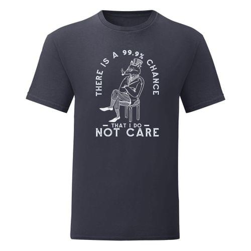 Мъжка тениска &amp;quot;I Do Not Care&amp;quot; - 1