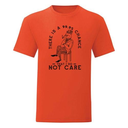 Мъжка тениска &amp;quot;I Do Not Care&amp;quot; - 2
