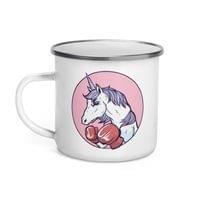 Емайлирано канче "Unicorn Boxing" - small - 1